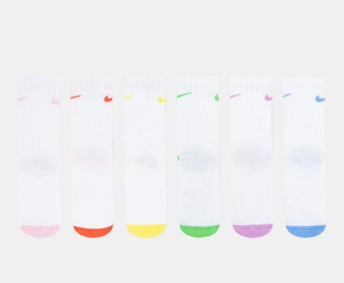 שישיית גרבי נייק Nike Smiley Crew Socks | ילדים