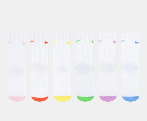 שישיית גרבי נייק Nike Smiley Crew Socks | ילדים