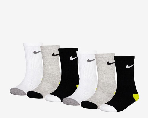 שישיית גרבי נייק Nike Smiley Crew Socks | ילדים