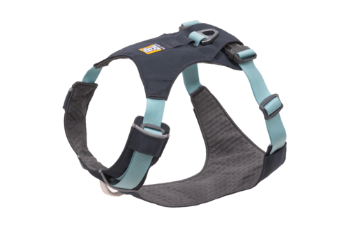 רתמות לכלבים HI & LIGHT RUFFWEAR צבע BASALT GRAY