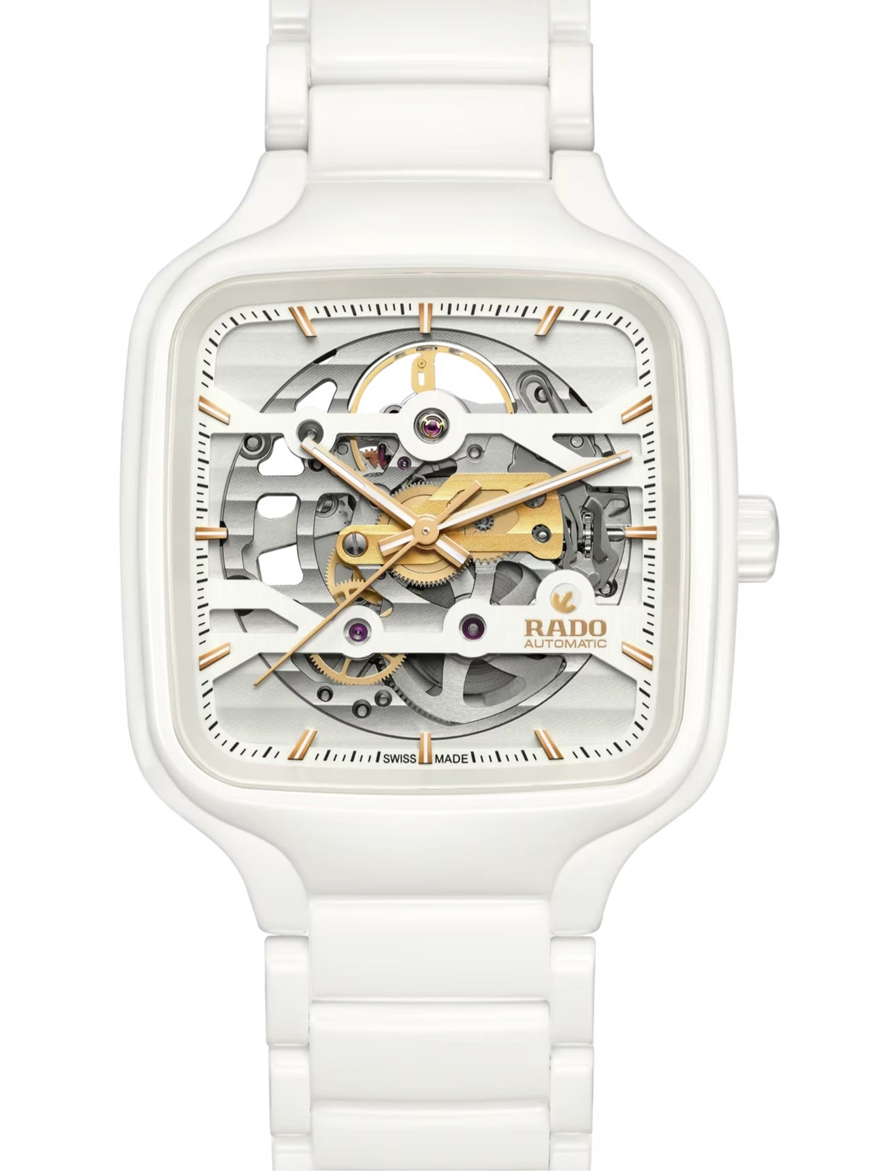 שעון יוקרה אוטומטי RADO True Square Skeleton R27126012