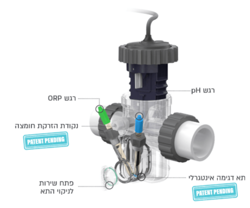 מכשיר מלח לבריכה G40 פלוס משאבה דיאפרגמה MAGEN