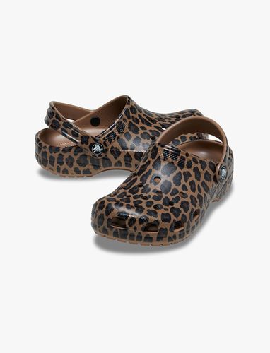 Crocs Classic Animal Clog T - כפכפי קרוקס קלוג קלאסי לילדים בהדפס מנומר מידות קטנות