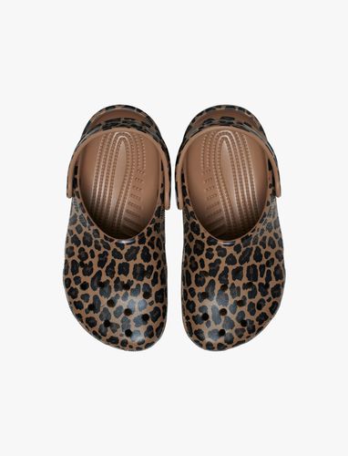 Crocs Classic Animal Clog K -  כפכפי קרוקס קלוג קלאסי לילדים בהדפס מנומר