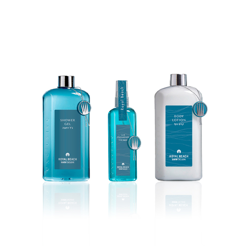 THESHOP מארז ג'ל רחצה - קרם גוף - מבשם חדרים