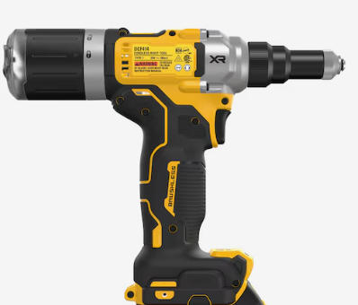 אקדח ניטים נטען דיוולט DeWalt DCF414B 20V (גוף בלבד)