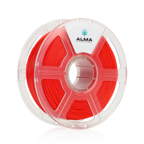פילמנט איכותי מסוג PETG PRO מבית ALMA צבע אדום