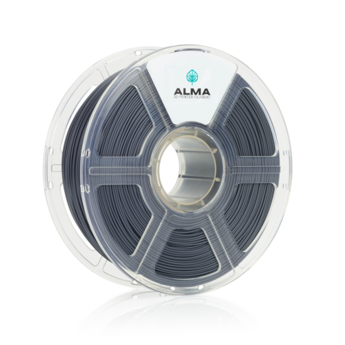 פילמנט איכותי מסוג PETG PRO מבית ALMA צבע אפור