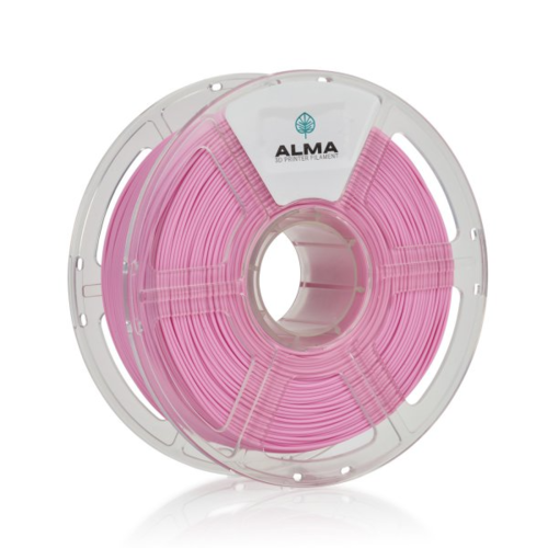 פילמנט איכותי מסוג ALMA PETG-A לא אטום צבע ורוד