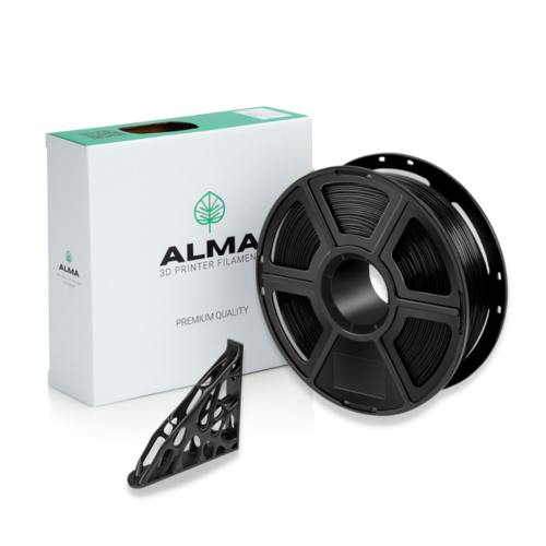 פילמנט איכותי מבית ALMA מסוג PETG-CF (קרבון)