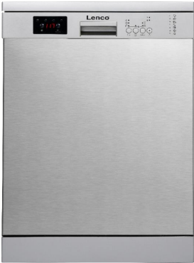 מדיח כלים רחב 60 ס"מ כסוף LENCO LDW-V60146S LENCO