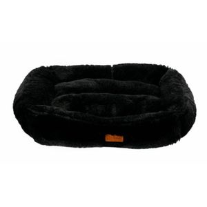 מיטה בראוני מלבנית שחור פלאש דובקס L