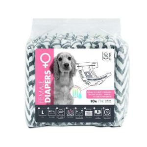 חיתול לתקופת יחום לנקבות 10יח L