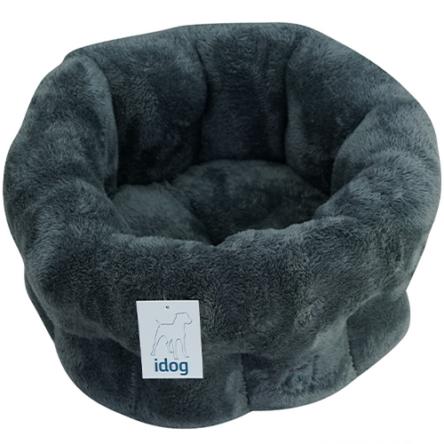 מיטה עגולה פרוותית ומפנקת לכלב