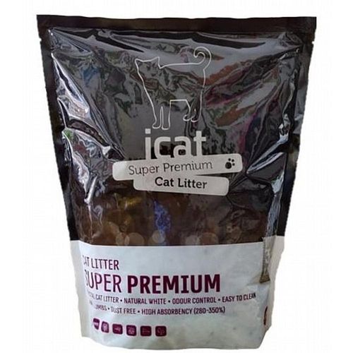 חול קריסטל לחתולים איי קט פרימיום 3.6 ליטר