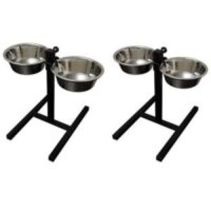 סטנד נירוסטה H בינוני 25 ס"מ