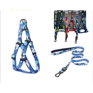 סט רתמה ורצועה יוקרתי גדול