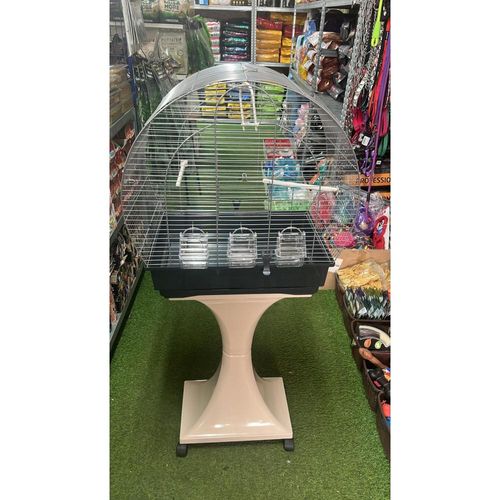 כלוב מעוצב האכלת יד איטלקי על סטנד