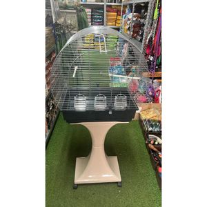 כלוב מעוצב האכלת יד איטלקי על סטנד