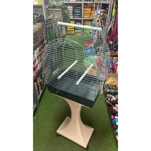 כלוב מעוצב האכלת יד איטלקי על סטנד	