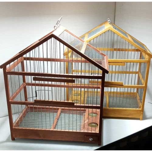 כלוב שירה עבודת יד מעץ