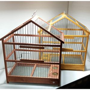 כלוב שירה עבודת יד מעץ