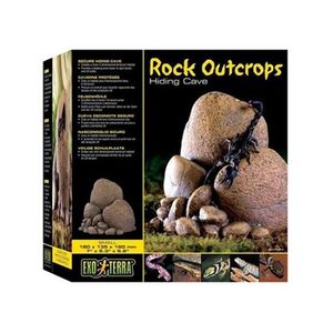 אקזוטרה מסתור אבנים ומערה לטרריום זוחלים