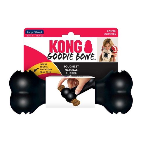 L-גודל קונג קיצוני גודי עצם כלב צעצוע