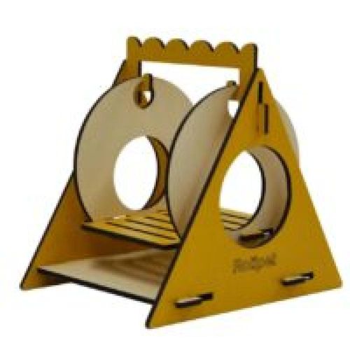 צעצוע לאוגר נדנדת עץ