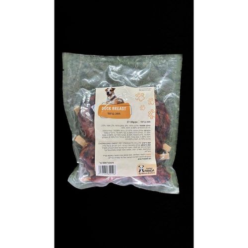 פנדה חטיף חזה ברווז 500 גרם