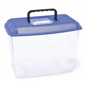 אקווריום פלסטיק לדגי זהב או דג קרב 10 ליטר