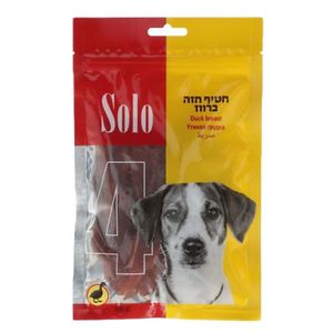 סולו - חטיף חזה ברווז לכלבים