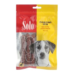 סולו - חטיף פוזילי ברווז לכלבים