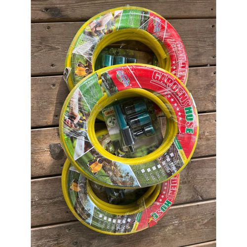 צינור גינה כולל מערכת חיבורים