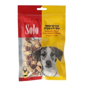 סולו - חטיף סושי עוף ובקלה לכלבים