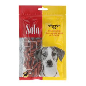 סולו חטיף נגיסי עוף 80 ג