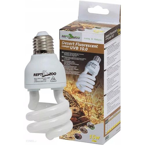 מנורה UV מדברית  15W לזוחלים