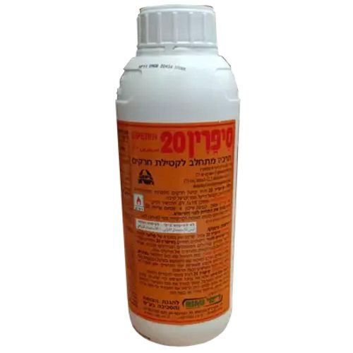 סיפרין 20 תכשיר מרוכז להדברת חרקים ומזיקים 1 ל