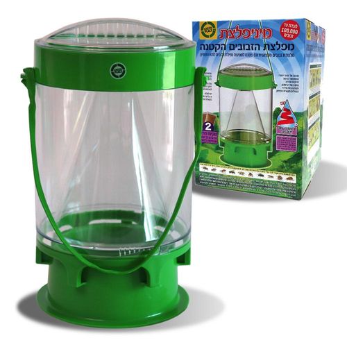 מלכודת זבובים ביתית גדולה וחזקה לשימוש רב פעמי