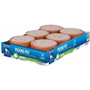 אבני ניקור אדום 6 יחידות