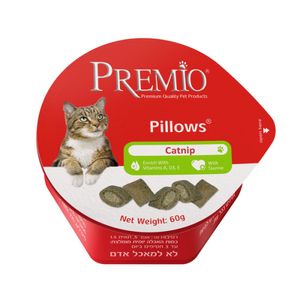 כריות קטניפ לחתול פרמיו 60 גרם