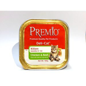 מעדן פרמיו פטה עוף ובקר גורים 100 גרם