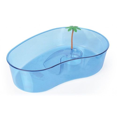 טרריום פלסטיק לצבי מים ודו חיים