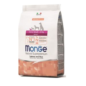 מונג’ לכלבים קטנים (XS) -בוגר סלמון 2.5 ק״ג