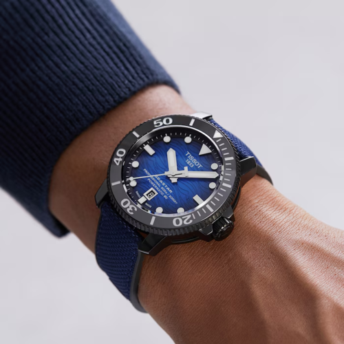 Tissot T1206073704100 SEASTAR 600M אוטומטי 600M צלילה