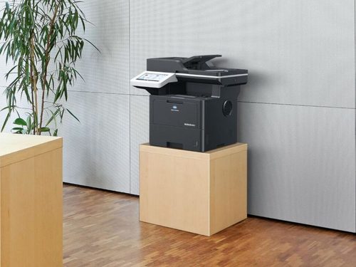 מדפסת לייזר משולבת שחור לבן Konica Minolta bizhub 5021i
