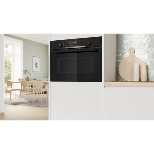 תנור משולב מיקרוגל שחור BOSCH דגם CMA585GB1