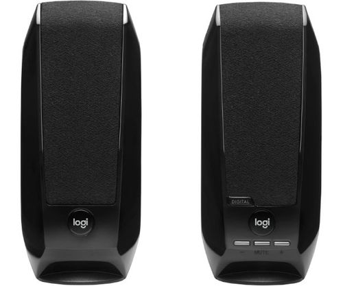 רמקולים למחשב Logitech S150 USB 2.0 בצבע שחור