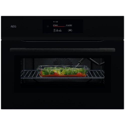 תנור משולב מיקרוגל שחור AEG דגם ACK81701B