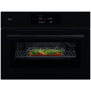 תנור משולב מיקרוגל שחור AEG דגם ACK81701B